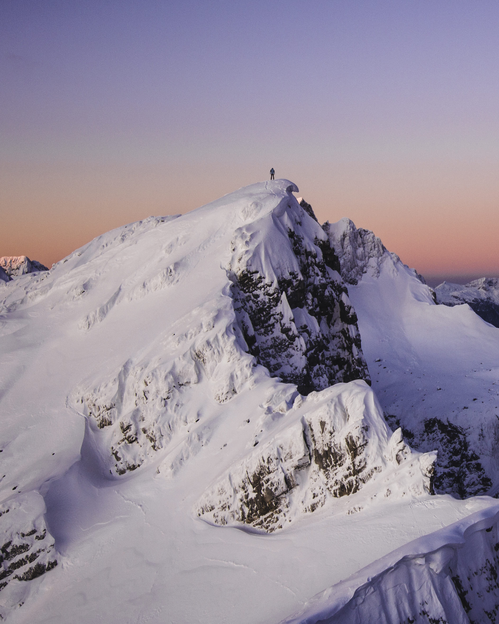 Sončni vzhod na Mali Mojstrovki